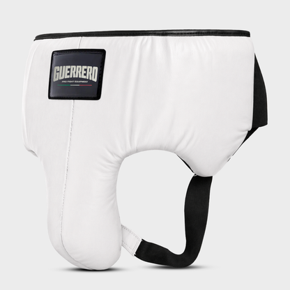 White Genuine Leather Combat Shell – Core Shield Series | Guerrero™