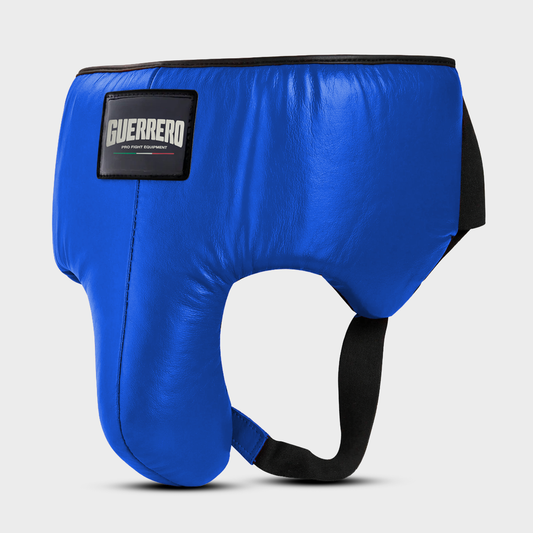Funda protectora de cuero genuino azul Core Shield – Serie Core Shield | Guerrero™