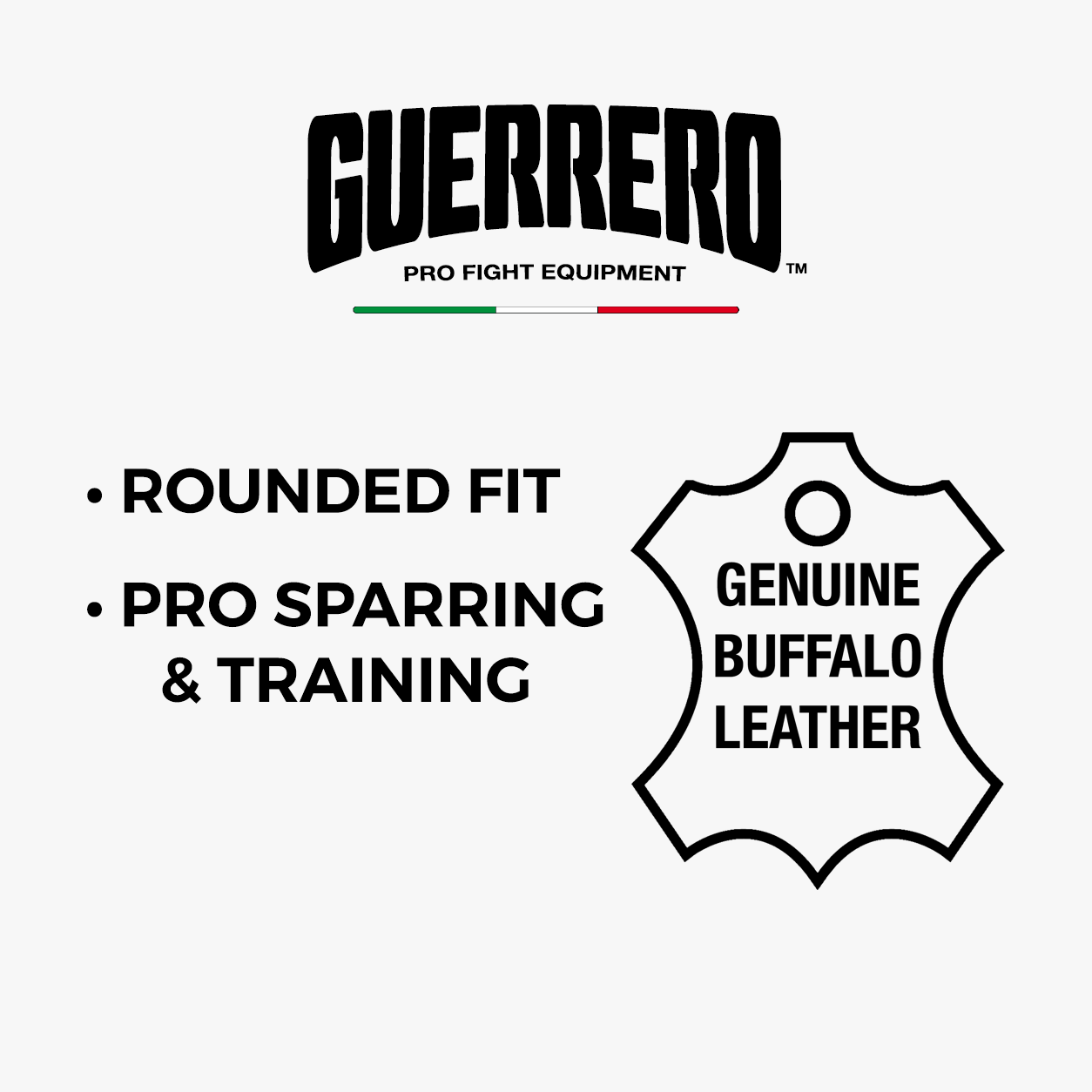 Guantoni da Boxe in Vera Pelle Titan BE Viola Guerrero™