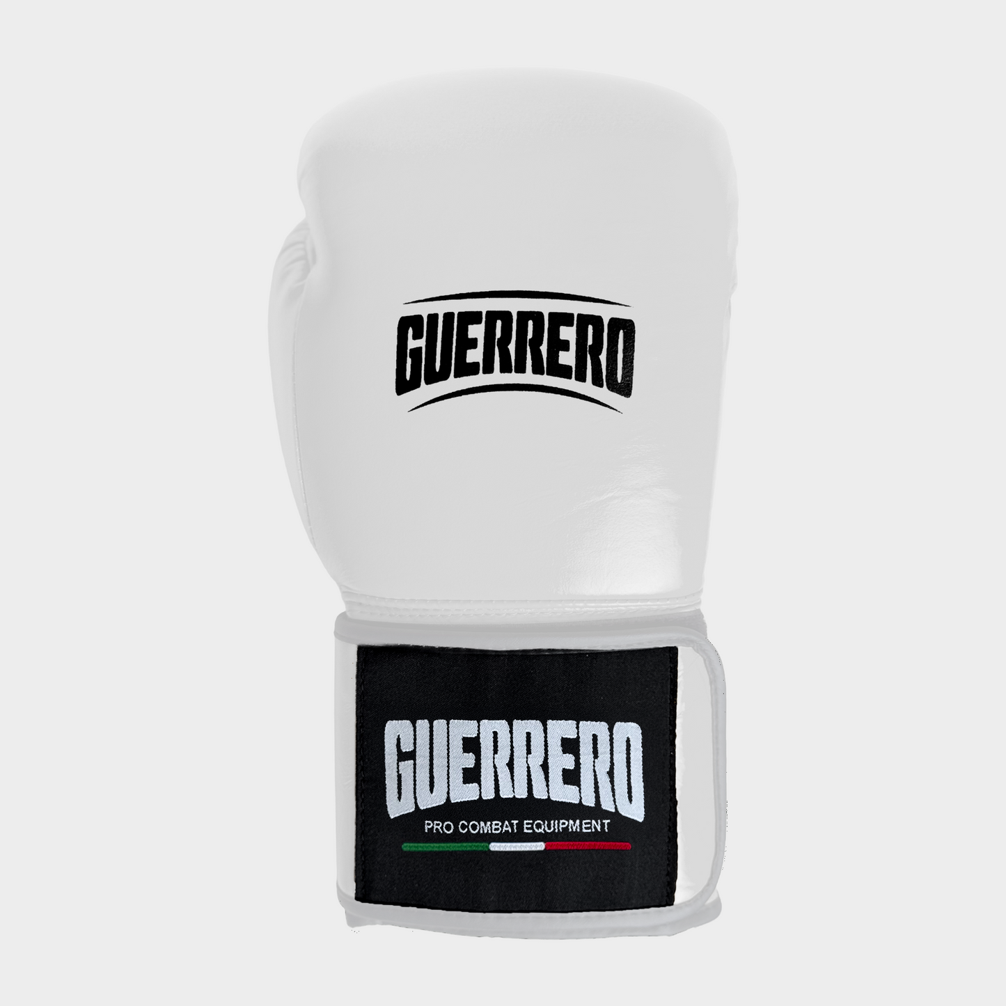 Guantoni Flex Strike Più Caschetto Full Guard Bianchi in vera pelle | Guerrero