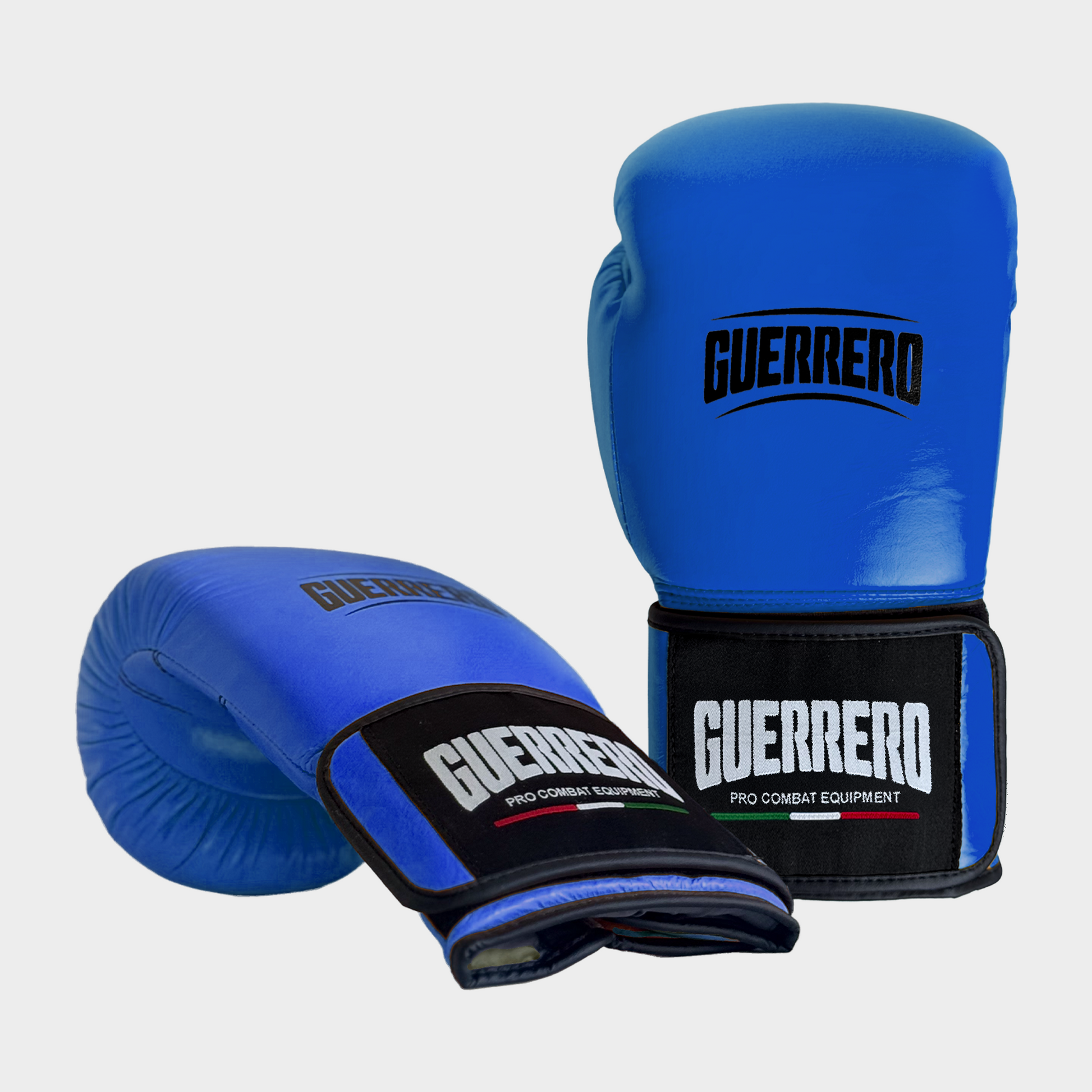 Guantoni da Boxe Flex Strike Blu – Strap Series | Guerrero™