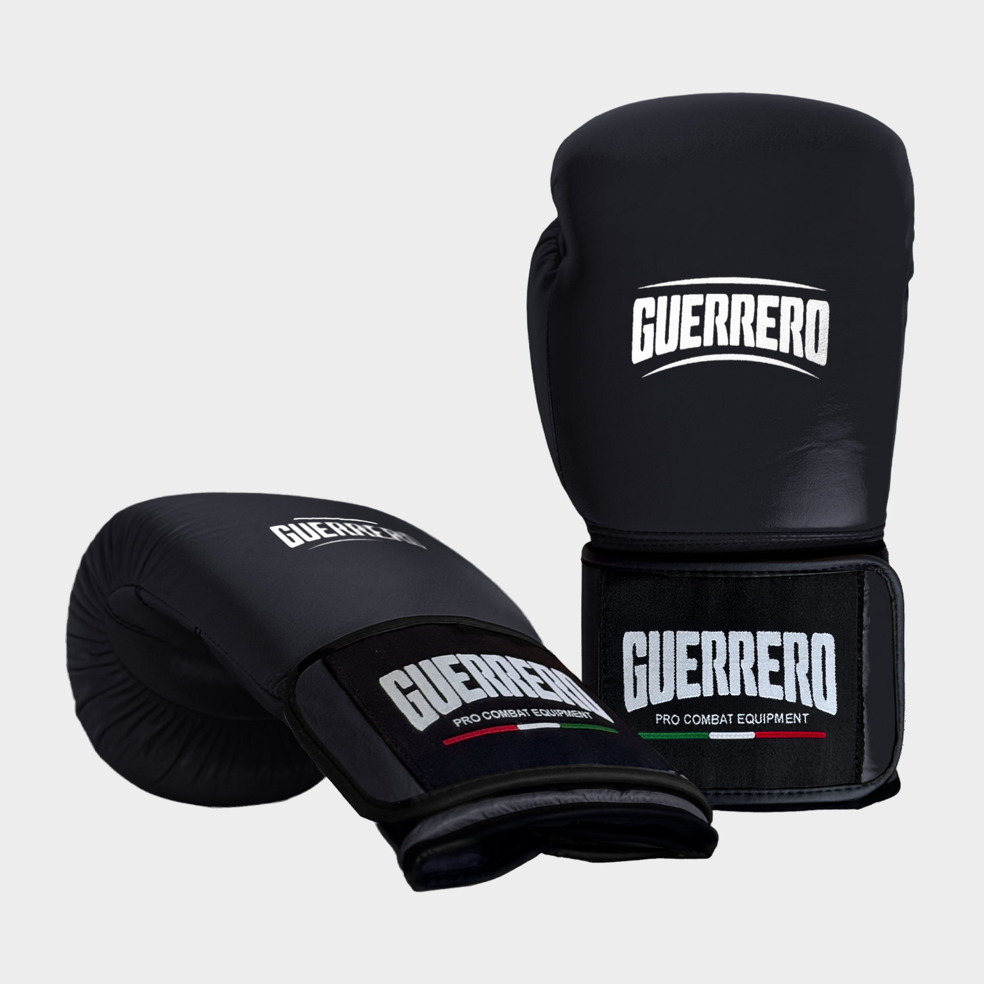 Guantoni da Boxe Flex Strike Neri – Strap Series | Guerrero™