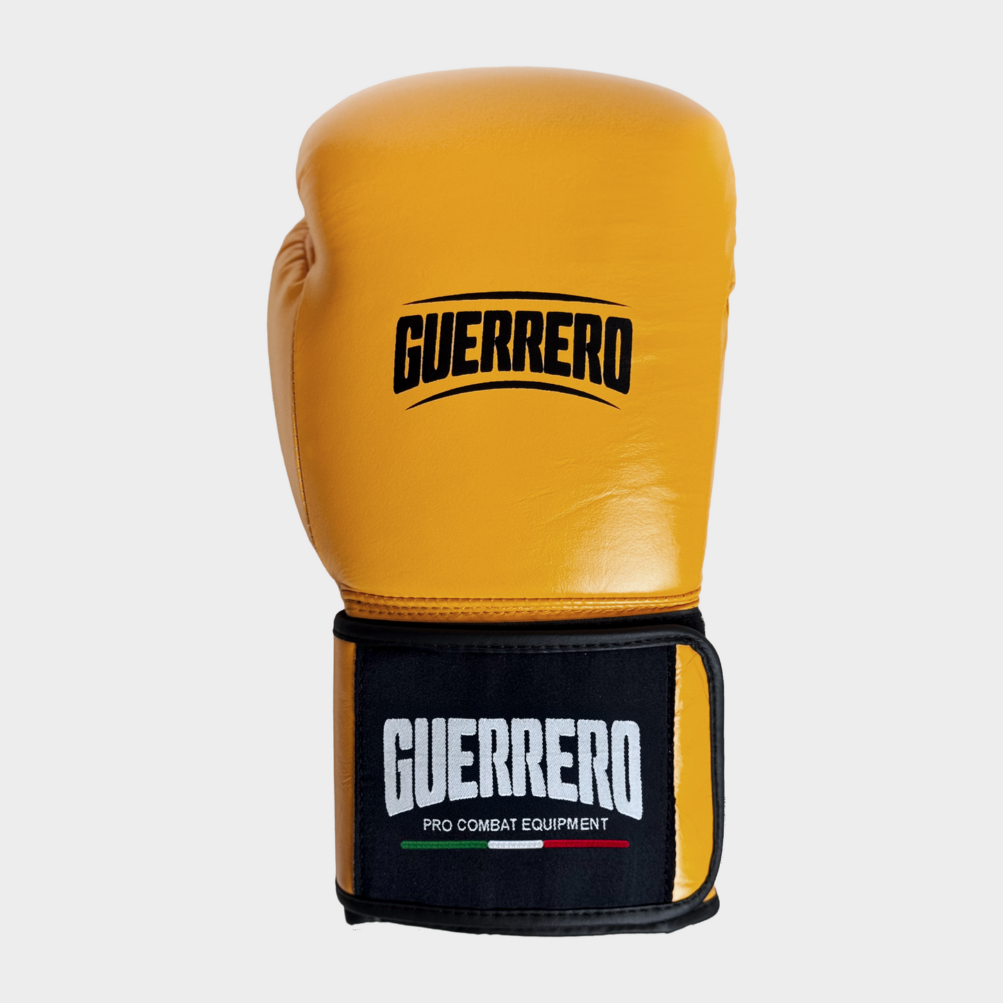 Guantoni Flex Strike Più Caschetto Full Guard E Conchiglia Protettiva Oro in vera pelle | Guerrero