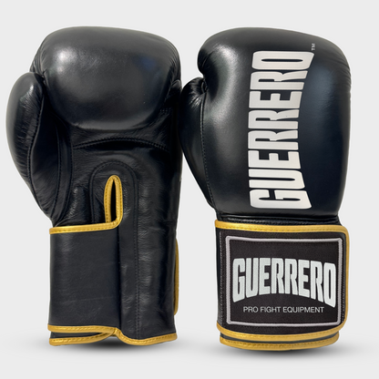 Guantoni da Boxe in Vera Pelle Titan Neri Guerrero™