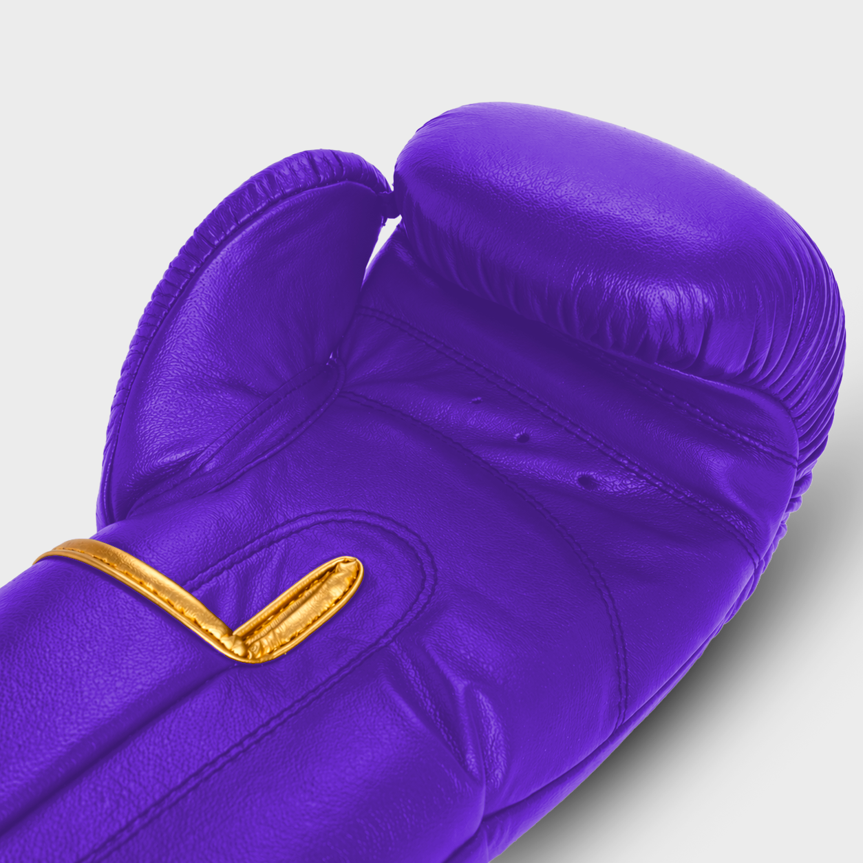 Guantoni da Boxe in Vera Pelle Titan Viola Guerrero™