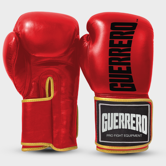 Guantoni da Boxe in Vera Pelle Titan Rossi Guerrero™