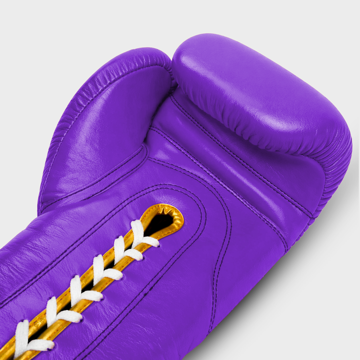Gants de boxe en cuir véritable Titan Purple Laces Guerrero™