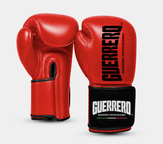 Guantoni da Boxe in Vera Pelle Titan BE Rossi Guerrero™