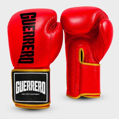 Titan PRO Red Guerrero™ Boxhandschuhe aus echtem Leder