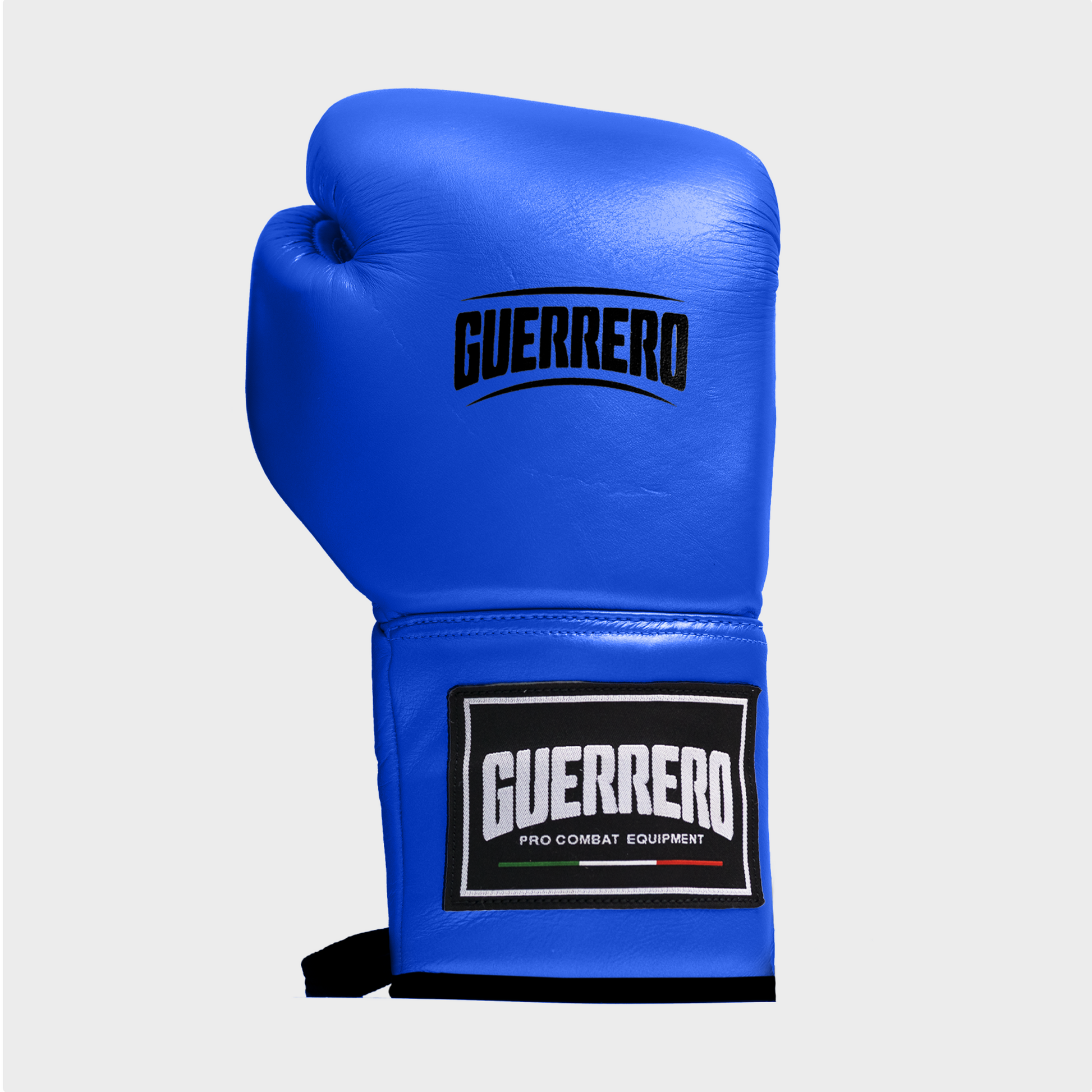 Guantoni da Boxe Elite Guard Blu In Vera Pelle | Guerrero™