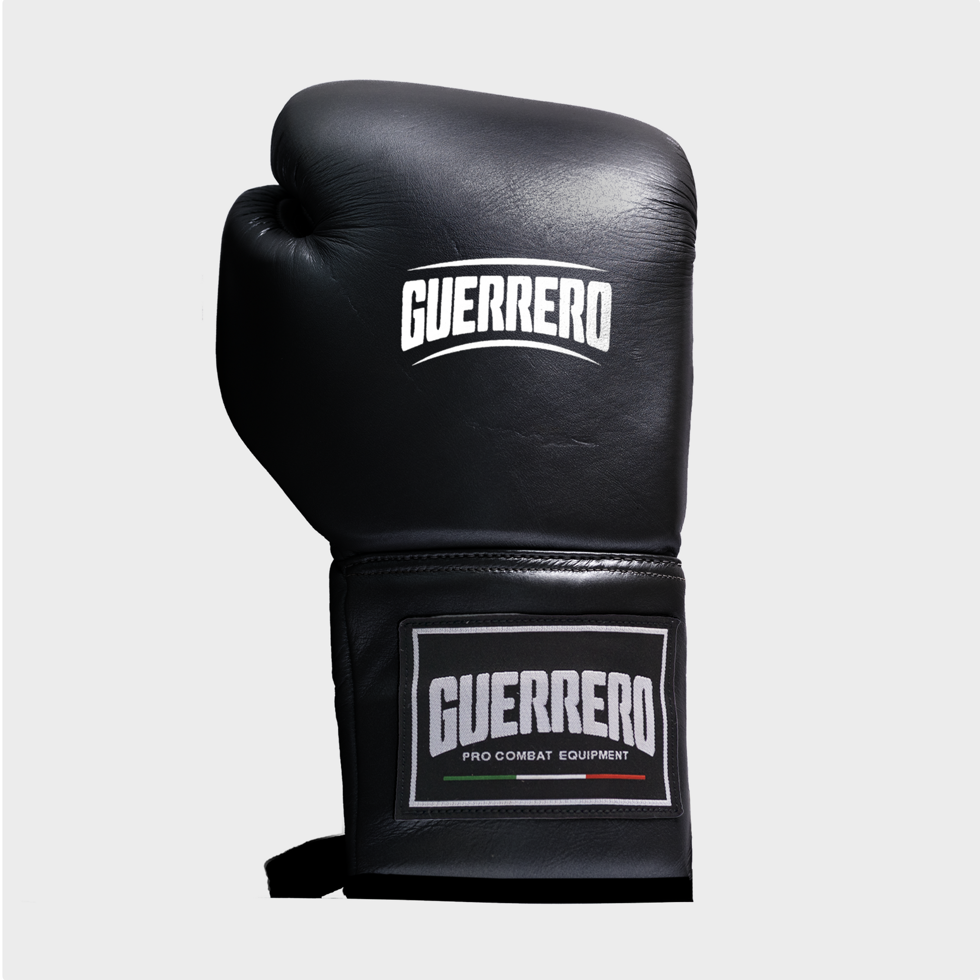 Guantoni da Boxe Elite Guard Neri In Vera Pelle | Guerrero™